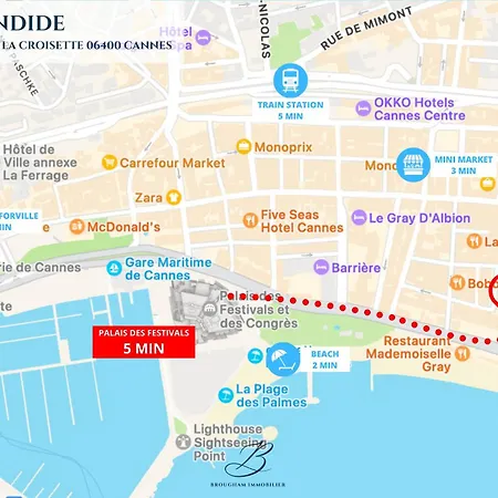 Apartman Le Splendide - Croisette - Vue Cannes